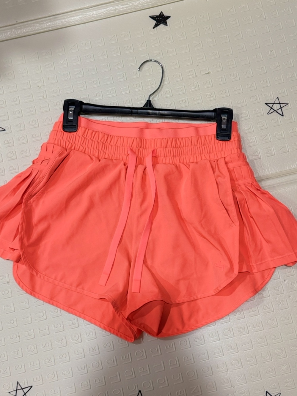 JoyLab Coral Athletic Elastic-Waist Shorts
